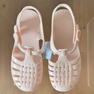 Girls Pink Soft Jelly Sandal Size 11 Easter Spring Ready NWOT